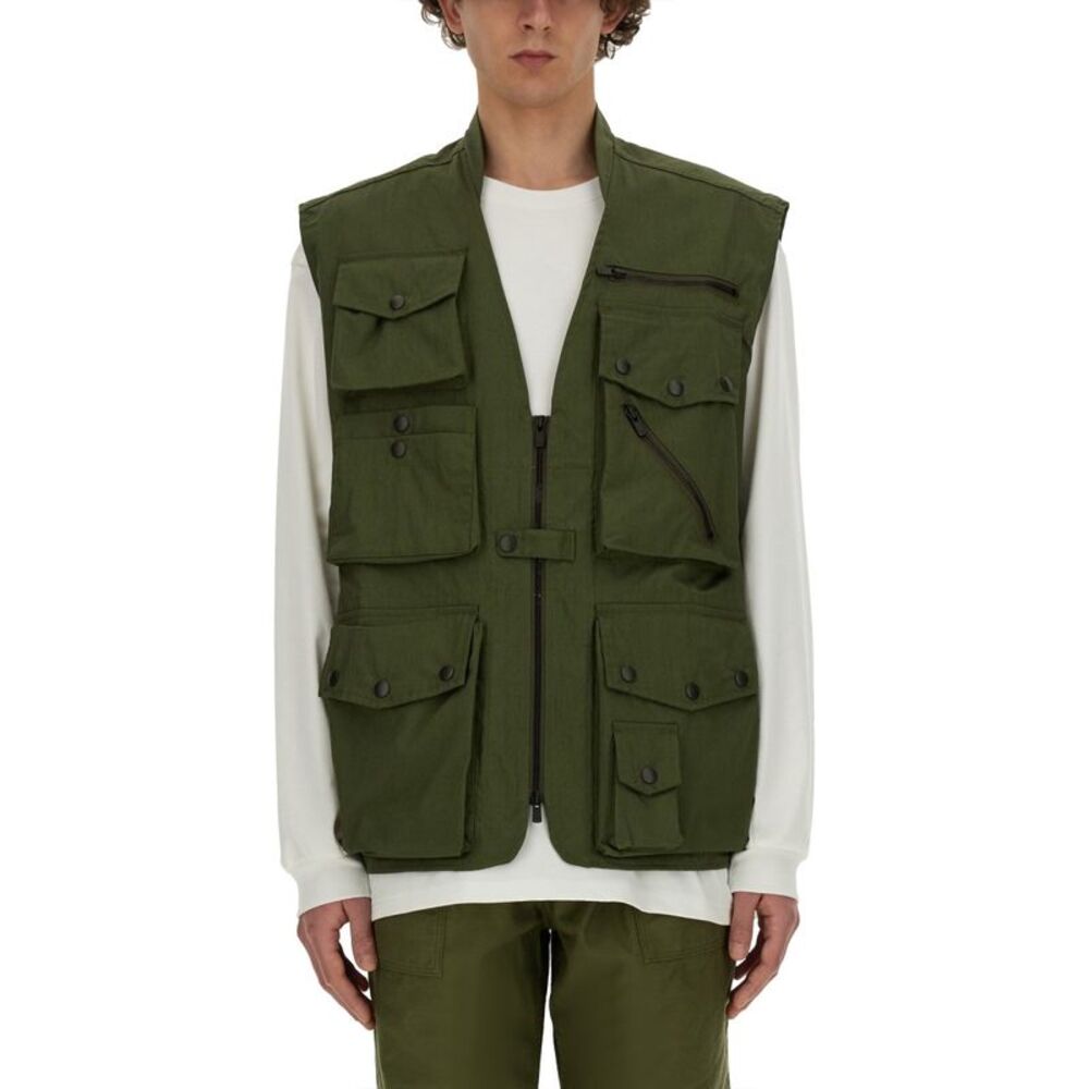 Needles Men Vest With Pockets